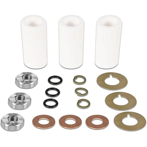 YMT AR2546 Pumpenkolben-Set, Keramikkolben-Reparatursatz, 18 mm, passend für Annovi Reverberi RK, RKA, RKV, XRCA, XRV, XRCV Pumpen von YMT