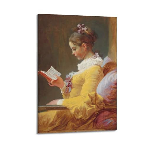 YMXSDIMDS Jean Honore Fragonard Gemälde-Poster, Wandkunst, Schlafzimmer, Heimdekoration, hängendes Bild, Leinwand, 30 x 45 cm YMXSDIMDS Jean Honore Fragonard Gemälde-Poster, Wandkunst, Schlafzimmer, Heimdekoration, hängendes Bild, Leinwand, 30 x 45 cm von YMXSDIMDS