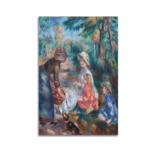 YMXSDIMDS Pierre-Auguste Renoir Gemälde Poster Bild Leinwand Wandfarbe Kunst Dekor Moderne Wohnkunstwerke 50 x 75 cm YMXSDIMDS Pierre-Auguste Renoir Gemälde Poster Bild Leinwand Wandfarbe Kunst Dekor Moderne Wohnkunstwerke 50 x 75 cm von YMXSDIMDS