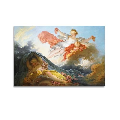 YMXSDIMDS Poster, Motiv: Aurora Triumphing Over Night von Jean Honore Fragonard, Gemälde, Poster, Wandkunst, Schlafzimmerdrucke, Heimdekoration, hängendes Bild, Leinwand, 50 x 75 cm YMXSDIMDS Poster, Motiv: Aurora Triumphing Over Night von Jean Honore Fragonard, Gemälde, Poster, Wandkunst, Schlafzimmerdrucke, Heimdekoration, hängendes Bild, Leinwand, 50 x 75 cm von YMXSDIMDS