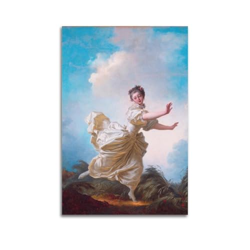 YMXSDIMDS Poster, Motiv: Der vorarrangierte Flug von Jean Honore Fragonard, Gemälde, Poster, Wandkunst, Leinwandbild, Wohnzimmerdekoration, Zuhause, 60 x 90 cm YMXSDIMDS Poster, Motiv: Der vorarrangierte Flug von Jean Honore Fragonard, Gemälde, Poster, Wandkunst, Leinwandbild, Wohnzimmerdekoration, Zuhause, 60 x 90 cm von YMXSDIMDS