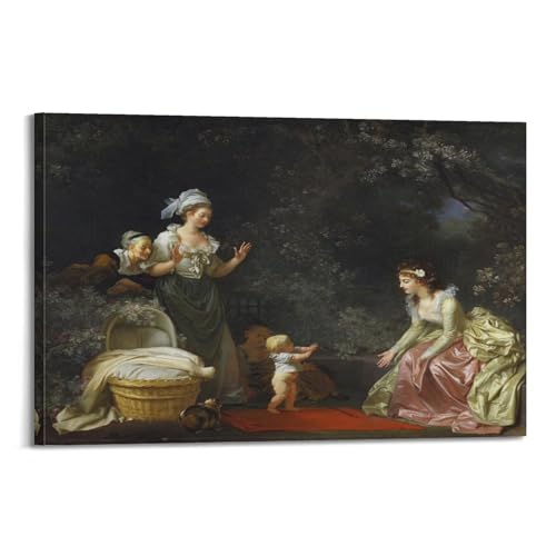 YMXSDIMDS Poster, Motiv: The First Steps by Jean Honore Fragonard, Gemälde, Poster, Wandkunst, Leinwandbild, Wohnzimmerdekoration, Zuhause, 20 x 30 cm YMXSDIMDS Poster, Motiv: The First Steps by Jean Honore Fragonard, Gemälde, Poster, Wandkunst, Leinwandbild, Wohnzimmerdekoration, Zuhause, 20 x 30 cm von YMXSDIMDS