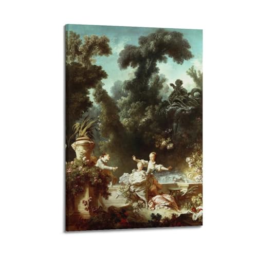 YMXSDIMDS Poster, Motiv: The Progress of Love The Pursuit by Jean Honore Fragonard, Gemälde, Poster, Wandkunst, Leinwandbild, Wohnzimmer-Dekoration, Zuhause, 30 x 45 cm YMXSDIMDS Poster, Motiv: The Progress of Love The Pursuit by Jean Honore Fragonard, Gemälde, Poster, Wandkunst, Leinwandbild, Wohnzimmer-Dekoration, Zuhause, 30 x 45 cm von YMXSDIMDS