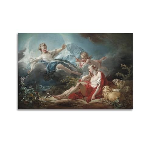 YMXSDIMDS Poster "Diana And Endymion" von Jean Honore Fragonard, Gemälde, Poster, Wandkunst, Leinwanddrucke, Schlafzimmer, Wohnzimmer, Dekoration, 20 x 30 cm YMXSDIMDS Poster "Diana And Endymion" von Jean Honore Fragonard, Gemälde, Poster, Wandkunst, Leinwanddrucke, Schlafzimmer, Wohnzimmer, Dekoration, 20 x 30 cm von YMXSDIMDS