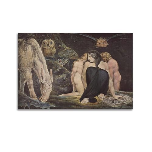 YMXSDIMDS William Blake Gemälde-Poster, Kunstdruck, Leinwand-Dekor, Wanddruck, Foto, moderne Dekoration, 40 x 60 cm YMXSDIMDS William Blake Gemälde-Poster, Kunstdruck, Leinwand-Dekor, Wanddruck, Foto, moderne Dekoration, 40 x 60 cm von YMXSDIMDS