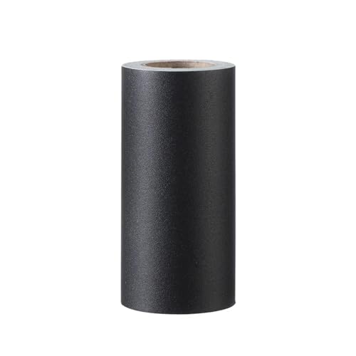 YMYGCC 5M Selbstklebende Baseboard Wand Bordüre Aufkleber PVC Taille Linie Tapete Wasserdichte Sockel Linie Vinyl Aufkleber Wohnzimmer Dekor(Black,12cm) von YMYGCC
