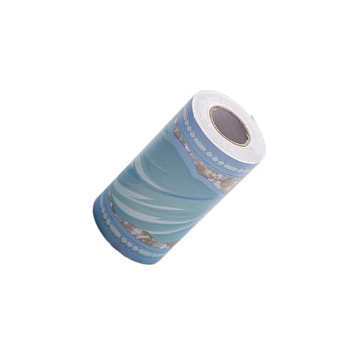 YMYGCC PVC selbstklebende Tapete Bordüre Aufkleber for Wand und Decke wasserdicht und dekorativ gemacht(Multi-colored 2) von YMYGCC