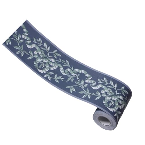 YMYGCC PVC selbstklebende Tapete Bordüre Aufkleber for Wand und Decke wasserdicht und dekorativ gemacht(Multi-colored 3) von YMYGCC