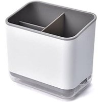 Ymyny - 1 Stück (Grau) Utensilienhalter, Besteckabtropfgestell, Multifunktionaler Besteckkasten mit 3 Fächern zum Abtropfen von Besteck von YMYNY
