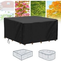 120x120x85cm/LxBxH Gartenmöbel-Abdeckung, Abdeckplane, Gartentisch-Abdeckung, 600D Oxford-Gewebe, Schutzhülle für Gartenmöbel, wasserdicht, 120x120x85cm/LxBxH Gartenmöbel-Abdeckung, Abdeckplane, Gartentisch-Abdeckung, 600D Oxford-Gewebe, Schutzhülle für Gartenmöbel, wasserdicht, von YMYNY