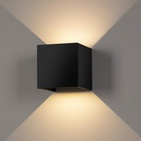 Ymyny - 12W Wandleuchte für Innen/Außen, IP65 wasserdichte LED-Wandlampe, verstellbare Up-Down-Designlampe, 3000K Warmweiß, Wandleuchten für Ymyny - 12W Wandleuchte für Innen/Außen, IP65 wasserdichte LED-Wandlampe, verstellbare Up-Down-Designlampe, 3000K Warmweiß, Wandleuchten für von YMYNY