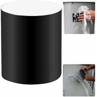 Ymyny - 20 cm x 1,5 m – Reparaturband, wasserdichtes Band, schwarzes wasserdichtes Band, Rohrreparaturband, wasserdichtes Band, schwarz von YMYNY