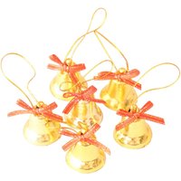 30 stücke Kleine Weihnachten Schleifen mit Glocken Weihnachten Baum Hängen Ornamente Geschenk Box Dekoration YMYNY von YMYNY