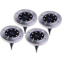 Ymyny - 4er-Pack generische Solar-Straßenlaternen für den Außenbereich, IP65 wasserdichte LED-Solarleuchten, Landschaftsbeleuchtung für Garten, Hof, Ymyny - 4er-Pack generische Solar-Straßenlaternen für den Außenbereich, IP65 wasserdichte LED-Solarleuchten, Landschaftsbeleuchtung für Garten, Hof, von YMYNY