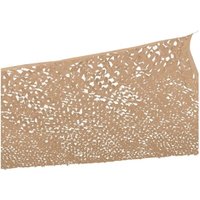 Ymyny - 5x4m Rechteckiges Sonnensegel Sandfarben-Design Camouflage Sonnenschutznetz Outdoor Camp Net von YMYNY