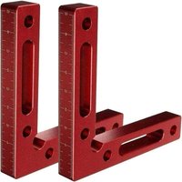 90-Grad-Positionierungswinkel aus Aluminiumlegierung, 12 x 12 cm Klemmwinkel, rechtwinklige Klemmen, Holzbearbeitungswerkzeug zum Klemmen von Kisten, 90-Grad-Positionierungswinkel aus Aluminiumlegierung, 12 x 12 cm Klemmwinkel, rechtwinklige Klemmen, Holzbearbeitungswerkzeug zum Klemmen von Kisten, von YMYNY