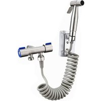 Bidet-Sprüher, Handbrause, Bidet, wc, Bidet-Spray, Toiletten-Sprüher, Edelstahl-Bidet-Sprühkopf für Bidet-Set mit Handbrause von YMYNY