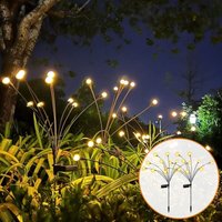 Crediri 2er-Pack Firefly-Solarleuchten für den Außenbereich, LED-Firefly-Solarleuchte zum Einstecken, Firefly-Solarleuchte, Solarleuchten für den Crediri 2er-Pack Firefly-Solarleuchten für den Außenbereich, LED-Firefly-Solarleuchte zum Einstecken, Firefly-Solarleuchte, Solarleuchten für den von YMYNY