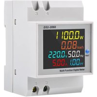 Ymyny - Crediri AC40-300V 100A Stromzähler Verbrauch Strom Sub-Zähler Digitaler Energiezähler, Einphasen-Stromzähler, Wechselstromzähler KWh-Zähler von YMYNY