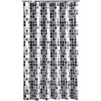 Crediri Duschvorhang 200 x 220 cm (b x h) Wasserdichter, antibakterieller und schimmelhemmender Duschvorhang von YMYNY