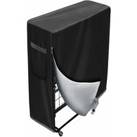 Crediri Klappbett-Aufbewahrungsabdeckung, verstellbare wasserdichte staubdichte Multifunktionsabdeckung für Klappbettmatratzen im Innen- und Crediri Klappbett-Aufbewahrungsabdeckung, verstellbare wasserdichte staubdichte Multifunktionsabdeckung für Klappbettmatratzen im Innen- und von YMYNY
