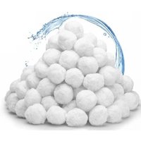 Ymyny - Filterbälle, 200 g wiederverwendbare Pool-Filterbälle, Ersatz für Pool-Filtersand, geeignet für Pool-Filtersysteme von YMYNY