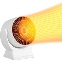 Heizlüfter, 800W Raumheizer, Elektroheizung, Heizlüfter, Überhitzungs- & Umkippschutz, Elektroheizung für Büro, Schlafzimmer, Wohnzimmer YMYNY Heizlüfter, 800W Raumheizer, Elektroheizung, Heizlüfter, Überhitzungs- & Umkippschutz, Elektroheizung für Büro, Schlafzimmer, Wohnzimmer YMYNY von YMYNY