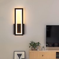 Led Wandleuchte Innen, 16W 3000K Einfache Quadratische led Wandlampe, Dekorative Innenwandleuchten, Wandbeleuchtung für Schlafzimmer, Wohnzimmer, von YMYNY