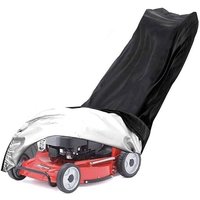 Ymyny - Rasenmäher-Abdeckung, 210D mit Kordelzug und Aufbewahrungstasche, Schutzhülle passend für die meisten Rasenmäher-Modelle 193x112x64cm von YMYNY