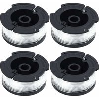 Stück Universal 6 mm x 9,15 m Rasentrimmer Freischneider Robuster Rundkopf Rasenmäher Gartenarbeit mumu von YMYNY