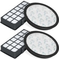 Ulisem 2er-Pack HEPA-Filter für Rowenta Silence Force Cyclonic 4AAAA RO7647EA RO7663EA RO7676EA RO7681EA (Modell RO76xx) Staubsauger, von YMYNY