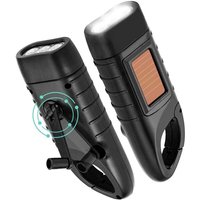 Ulisem Handkurbel-Taschenlampe, 2er-Pack wiederaufladbare LED-Dynamo-Taschenlampe mit Handkurbellampe, Notfall-Handkurbel für Stromausfall, Camping Ulisem Handkurbel-Taschenlampe, 2er-Pack wiederaufladbare LED-Dynamo-Taschenlampe mit Handkurbellampe, Notfall-Handkurbel für Stromausfall, Camping von YMYNY