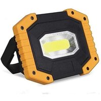 Ulisem Wiederaufladbarer LED-Flutlicht, 30 w, 2000 lm, Baustellen-Flutlicht, Arbeitslicht, 3 Modi, tragbare Laterne, USB-LED-Flutlicht für Camping, von YMYNY