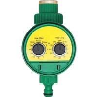 Ymyny - UlisemBewässerungstimer, automatisches Gartenbewässerungssystem, wasserdichter Bewässerungsregler mit LED-Anzeige für Pflanzen, Rasen, von YMYNY
