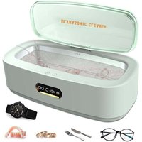 UlisemUltraschallreiniger [300 ml], 45000 Hz Ultraschall-Reinigungsgerät, mit 4 Zeiteinstellungen zum Reinigen von Schmuck, Uhren, Brillen, von YMYNY