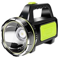 Ultrahelle wiederaufladbare LED-Taschenlampe, große tragbare USB-Leuchte, Hochleistungsstrahler, batteriebetriebenes Seitenlicht MUMU von YMYNY