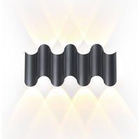 Villa Wandleuchte Wasserdicht IP65 Aluminium Außenwandleuchte Warmweiß led Wandleuchte für Gärten, Terrassen, Schlafzimmer Wohnzimmer von YMYNY