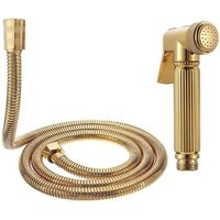WC-Handbrause Bidet Wandmontage Sprühkopf Handbrause Gold von YMYNY