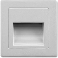 Ymyny - 1W led Stufenleuchte Wandleuchte Innenwandleuchte 95x95 Warmes Licht - von YMYNY