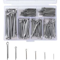 YMYNY 230-teiliges Edelstahl-Splintstift-Sortiment M1 M2 M2,5 M3 M4 M5 mit Aufbewahrungsbox von YMYNY