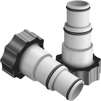 YMYNY 2er-Pack A-Adapter für Intex-Pool – Ersatz-Schlauchadapter für Pumpe – A-Serie – mit Innengewinde zum Schrauben – Verbindungsstück von YMYNY
