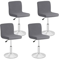 YMYNY 4er-Set Schonbezüge für Barhochstühle im Esszimmer, abnehmbare und waschbare Barhockerbezüge, Stretch-Schonbezüge für drehbare Hochstühle, von YMYNY