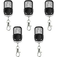 YMYNY 5er Set Selbstlernende Universalfernbedienungen für automatische Tore und Garagen Frequenz 433,92 MHz mit Festcode inkl. Batterie YMYNY 5er Set Selbstlernende Universalfernbedienungen für automatische Tore und Garagen Frequenz 433,92 MHz mit Festcode inkl. Batterie von YMYNY