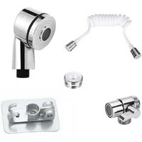 Ymyny - Duscharmatur Schlauchumsteller 2-Wege-Handbrause 2 Strahlarten 59417 - von YMYNY