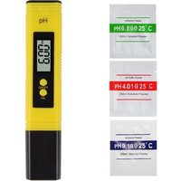 YMYNY Elektronischer pH-Meter-Tester, pH-Meter, mit LCD-Anzeige, pH-Testbereich 0,00-14,00 Ph von YMYNY