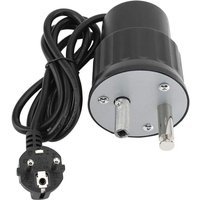 Grillspieß-Drehspießmotor, elektrisches Camping-Aluminium-Grill-Drehspieß-Set, Nennlast 0–24 kg (EU-Stecker) - Ymyny von YMYNY