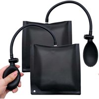 Hebekissen, 2er-Pack Aufblasbares Luftpumpenkissen tpu Autowerkzeugzubehör Stützluftkissen für Türen Fenster Möbel Kühlschrank Grün Schwarz 15 x 16 Hebekissen, 2er-Pack Aufblasbares Luftpumpenkissen tpu Autowerkzeugzubehör Stützluftkissen für Türen Fenster Möbel Kühlschrank Grün Schwarz 15 x 16 von YMYNY