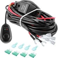 YMYNY LED-Arbeitsleuchte, 12 V, 300 W, Kabelbaum, LED-Leiste, Scheinwerfer, Auto, 12 V, wasserdicht, IP67, Spot-Flutlicht, LED-Nebelscheinwerfer, von YMYNY