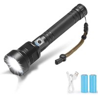 Leistungsstärkste LED-Taschenlampe 90000 Lumen USB-Taschenlampe 26650 xhp70 xhp50 Jagd-P70-Taschenlampe - Ymyny von YMYNY