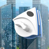 YMYNY Magnetischer Fensterabzieher mit ergonomischem Griff, Silikon-Fensterabzieher für Fenster mit einer Dicke von 3–8 mm YMYNY Magnetischer Fensterabzieher mit ergonomischem Griff, Silikon-Fensterabzieher für Fenster mit einer Dicke von 3–8 mm von YMYNY